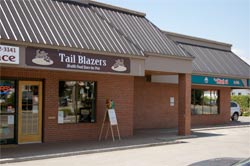 Front View of Tail Blazers